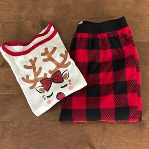 (ANY 2/$20) JOE FRESH Girls Festive Pyjama Set, XL